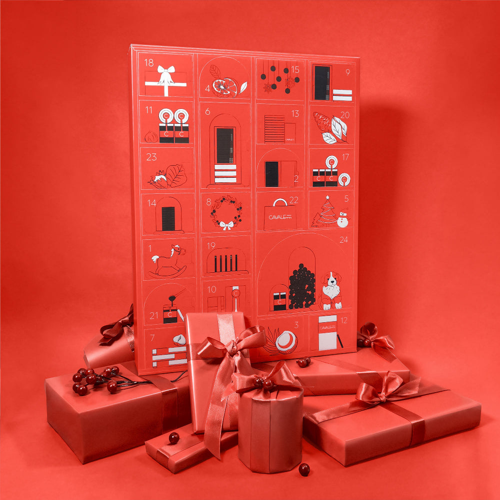 Idée cadeau Calendrier de l'Avent Cavaletti chocolats pralinés à déguster avant noël