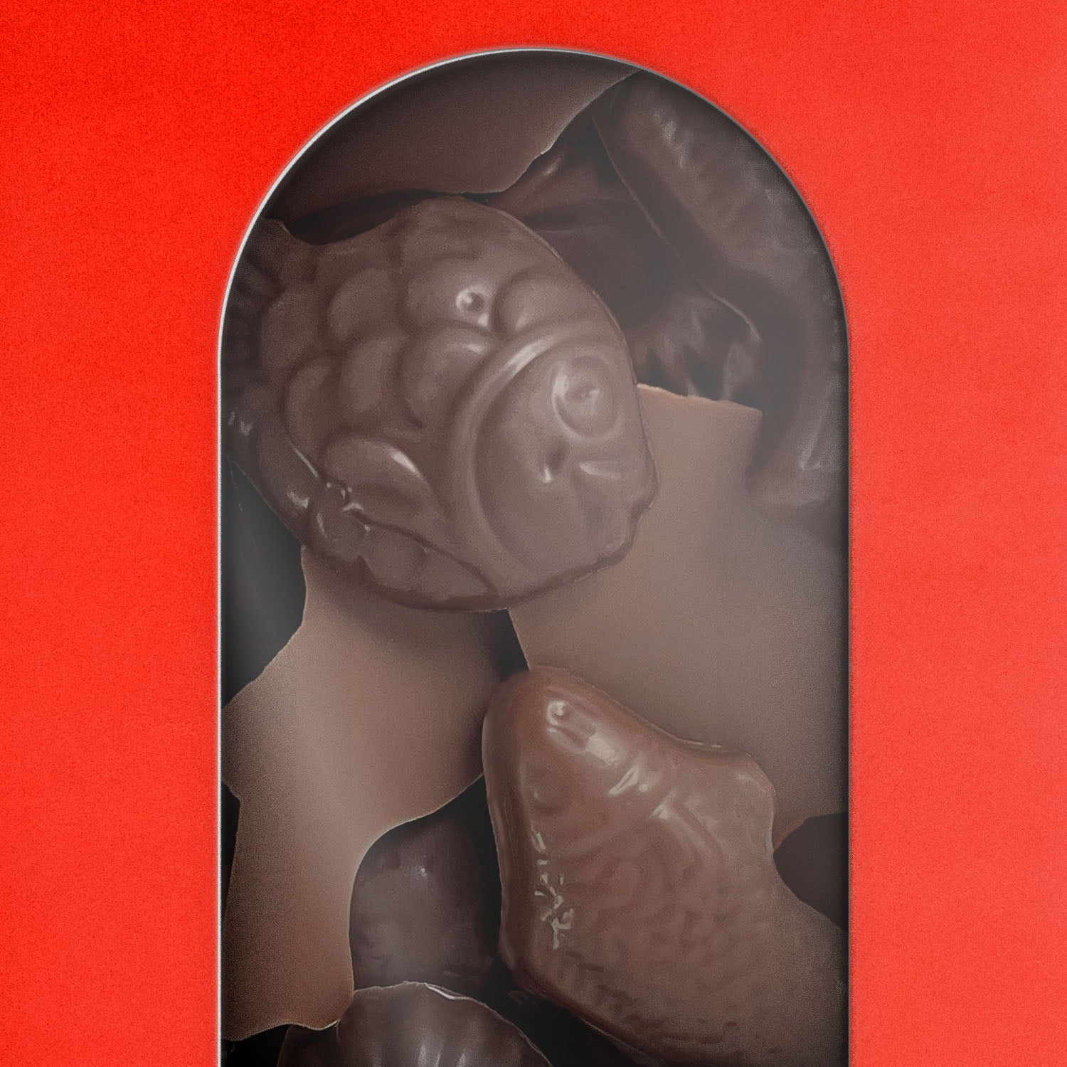 Chocolat friture de paques, chocolat lait et chocolat noir, fabrication artisanale dans notre atelier de chocolat à Neuilly Sur Seine, Cavaletti Paris