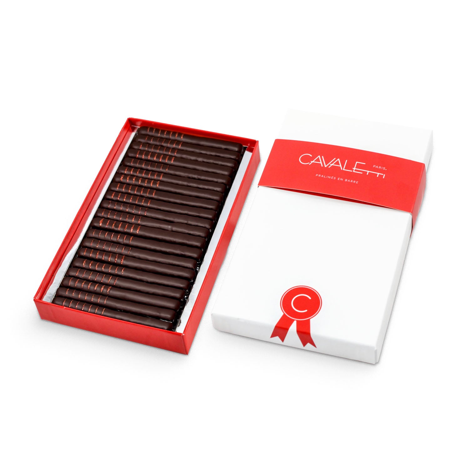 Coffret Chocolats praliné au café par Cavaletti Paris, spéciliste du praliné, a neuilly sur Seine;