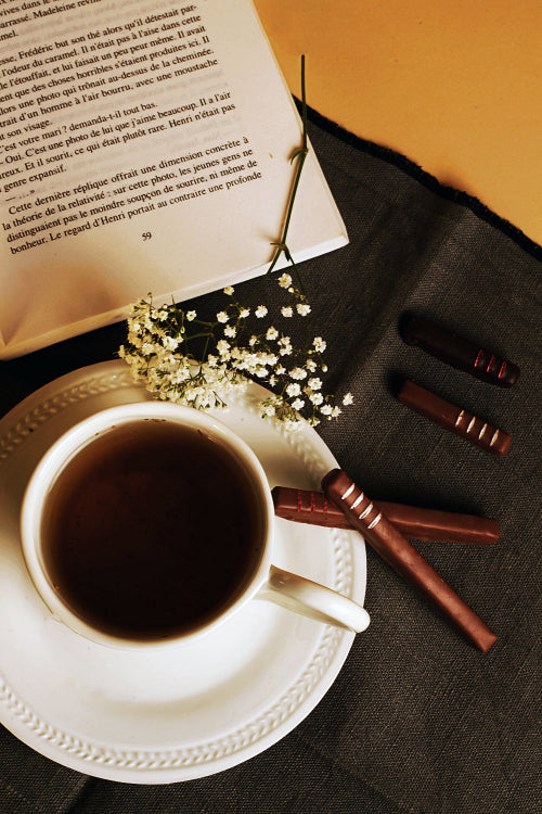 Chocolat barres pralinés spécial dégustration, par Cavaletti Paris.